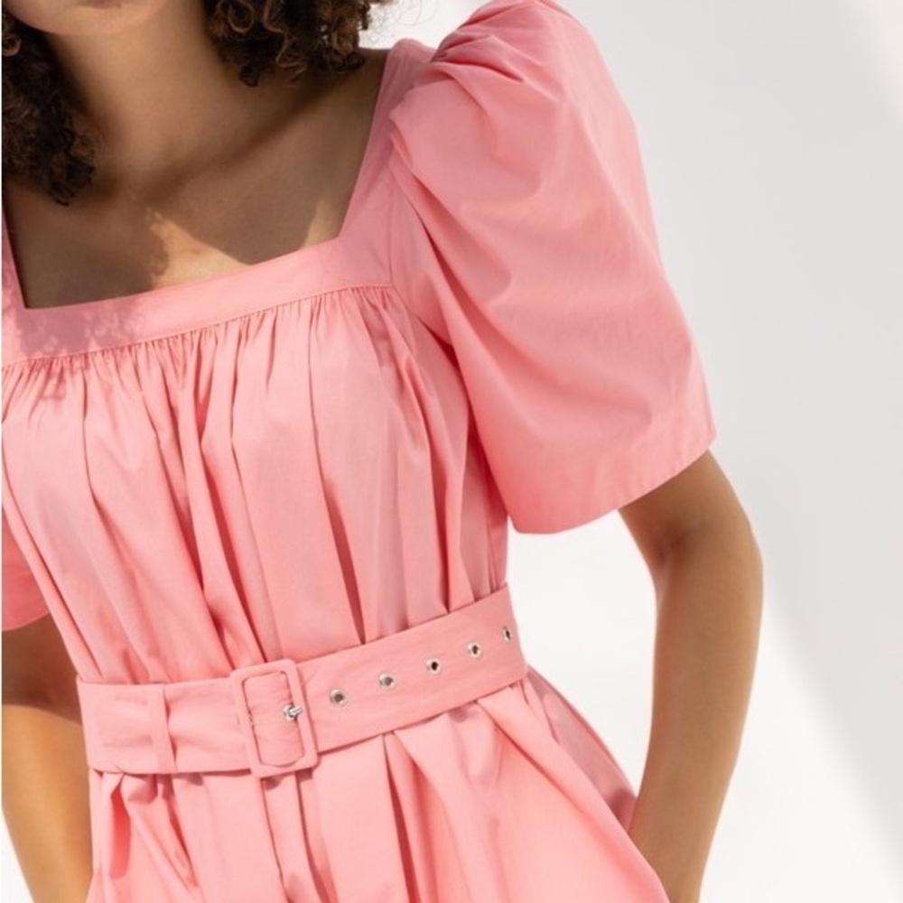 Mr. Larkin‎ Dress Ode Midi Belted Sz M - Picture 4 of 10